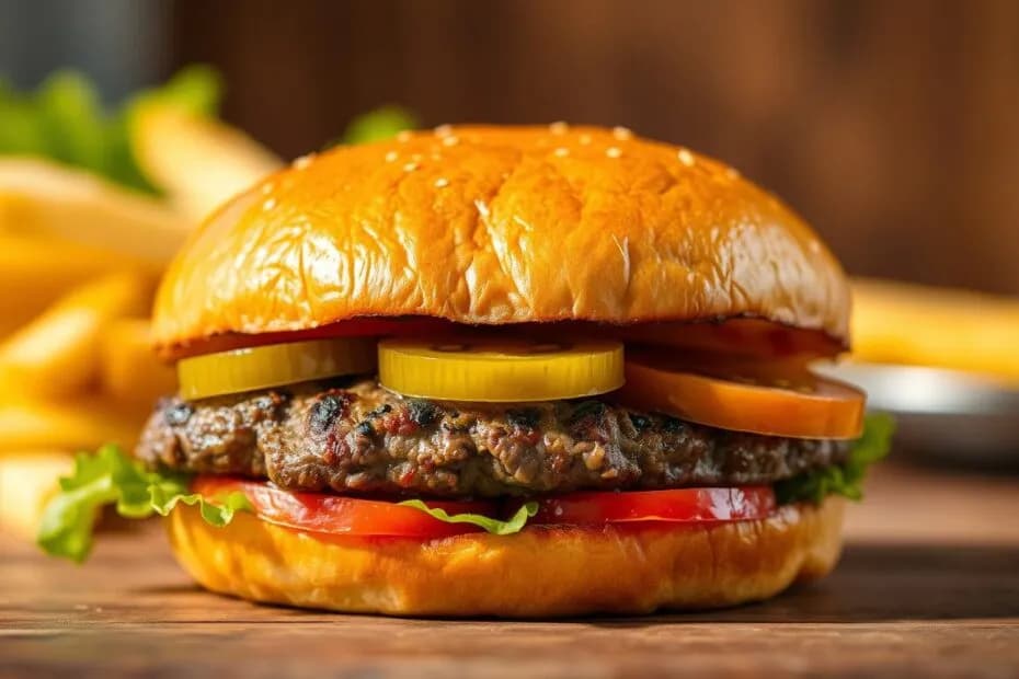 Ile kalorii ma burger? Od 350 do 1200 kcal jak to możliwe?