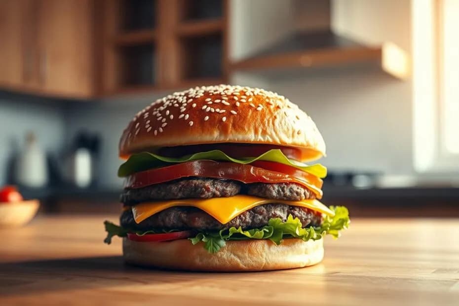 Ile kalorii ma hamburger? Odkryj sekrety i zrób lżejszą wersję!