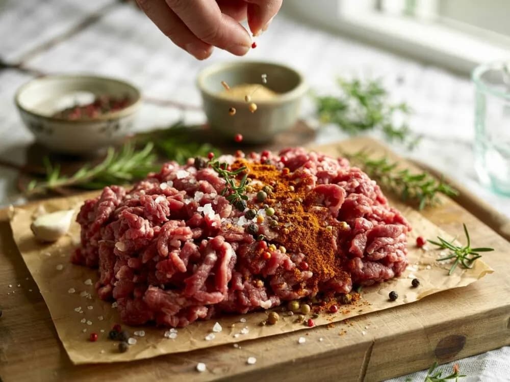 Jak doprawić mięso na burgery? Sekret soczystego smaku!